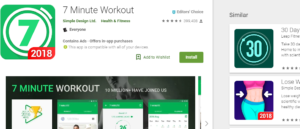 7 Minute Workout App