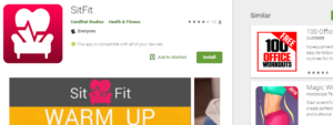 SitFit App