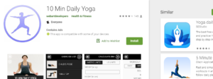 10 Minute Daily Yoga App